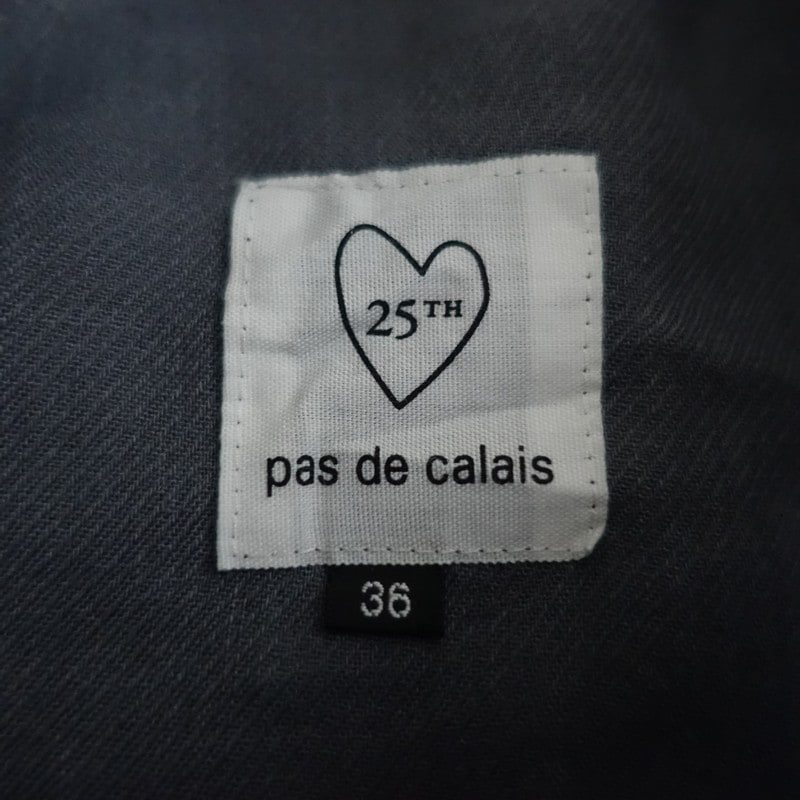 �ѥɥ��� pas de calais 25th ��ʪ�����ͥ�7ʬµ�֥饦��  36 (33-2604-255)��40E62��