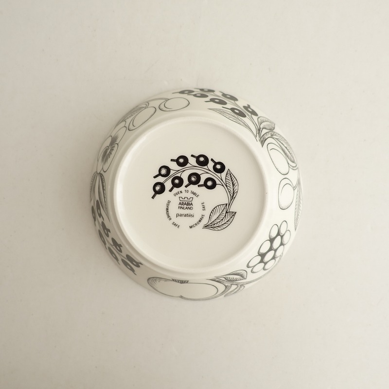 ̲۵/ӥ ARABIA Paratiisi ѥƥå ܥ 16.5cm ֥å   (wa23-2509-25)80J52