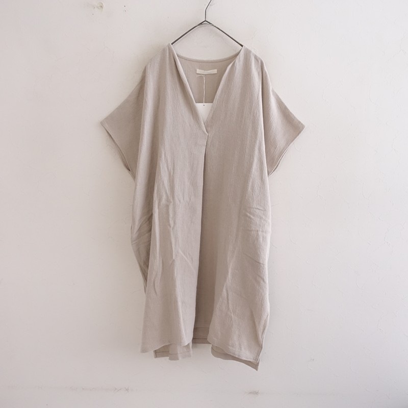 ������/2025SS/���3���ۥ������२���� evam eva linen cotton poncho V�ͥå��ץ륪���С�  F (j25-2604-488)��91E62��