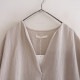 ������/2025SS/���3���ۥ������२���� evam eva linen cotton poncho V�ͥå��ץ륪���С�  F (j25-2604-488)��91E62��
