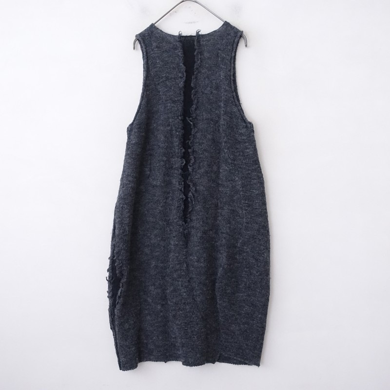 ��2024AW/����/���5.7���ۥ衼����졼�� JURGEN LEHL knit DRESS�Ρ����꡼��V�ͥå��˥åȥ��ԡ���  M (1-2602-214)��31C62��