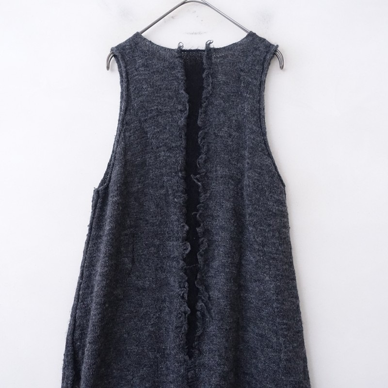 ��2024AW/����/���5.7���ۥ衼����졼�� JURGEN LEHL knit DRESS�Ρ����꡼��V�ͥå��˥åȥ��ԡ���  M (1-2602-214)��31C62��