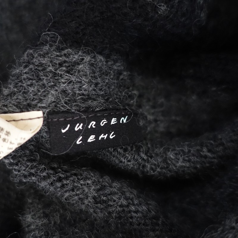 ��2024AW/����/���5.7���ۥ衼����졼�� JURGEN LEHL knit DRESS�Ρ����꡼��V�ͥå��˥åȥ��ԡ���  M (1-2602-214)��31C62��