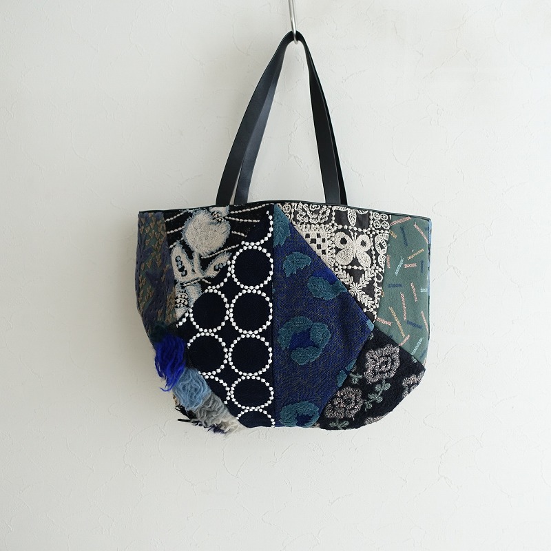 mina perhonen ミナペルホネン pala bag dark mix 定価2.6万】2022/ミナペルホネン mina perhonen pala bag (ba85-2404