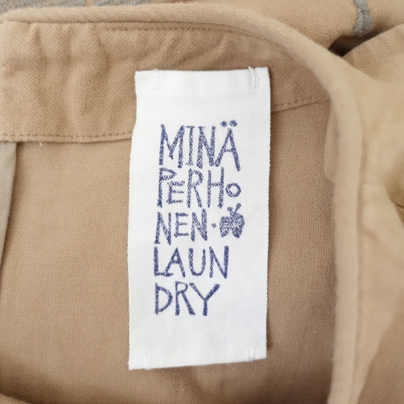�����4.8���ۥߥʥڥ�ۥͥ���ɥ꡼ mina perhonen laundry happa �ɤ��夦���ԡ���  36 (25-2507-699)��52H52��