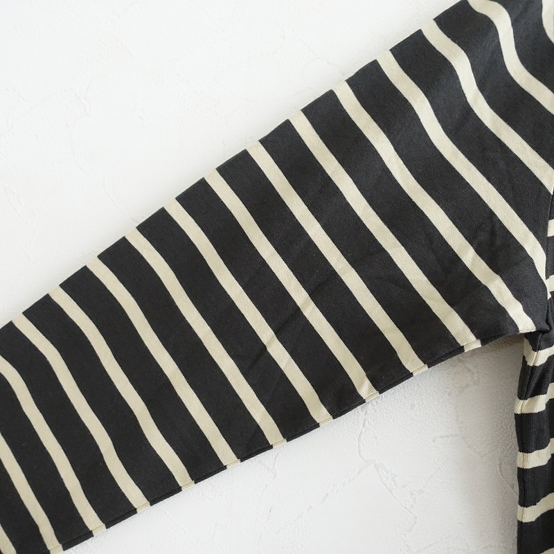 2024/1.7ۥޡåȥϥ MHL. NAVAL STRIPE COTTON JERSEY  2 (k1-2509-49)92I52