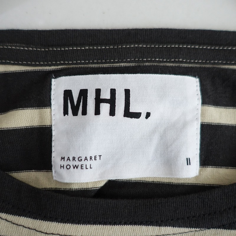 2024/1.7ۥޡåȥϥ MHL. NAVAL STRIPE COTTON JERSEY  2 (k1-2509-49)92I52