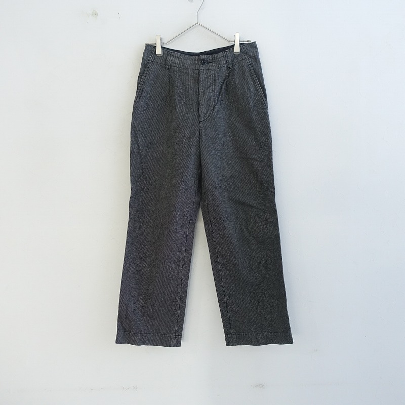 ン 大人気 新品 ノ MHL. マーガレットハウエル WORK LINEN COTTON STRIPE WEAR パンツ