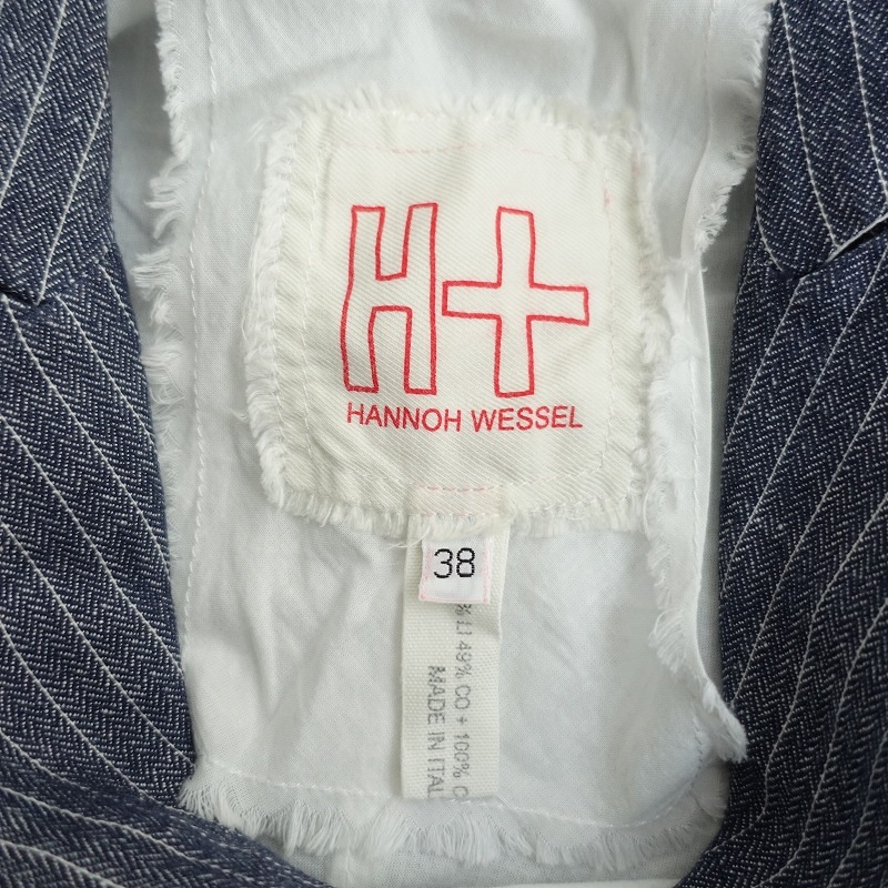 アッシュプリュスアノーヴェセル H+ HANNOH WESSEL ストライプ