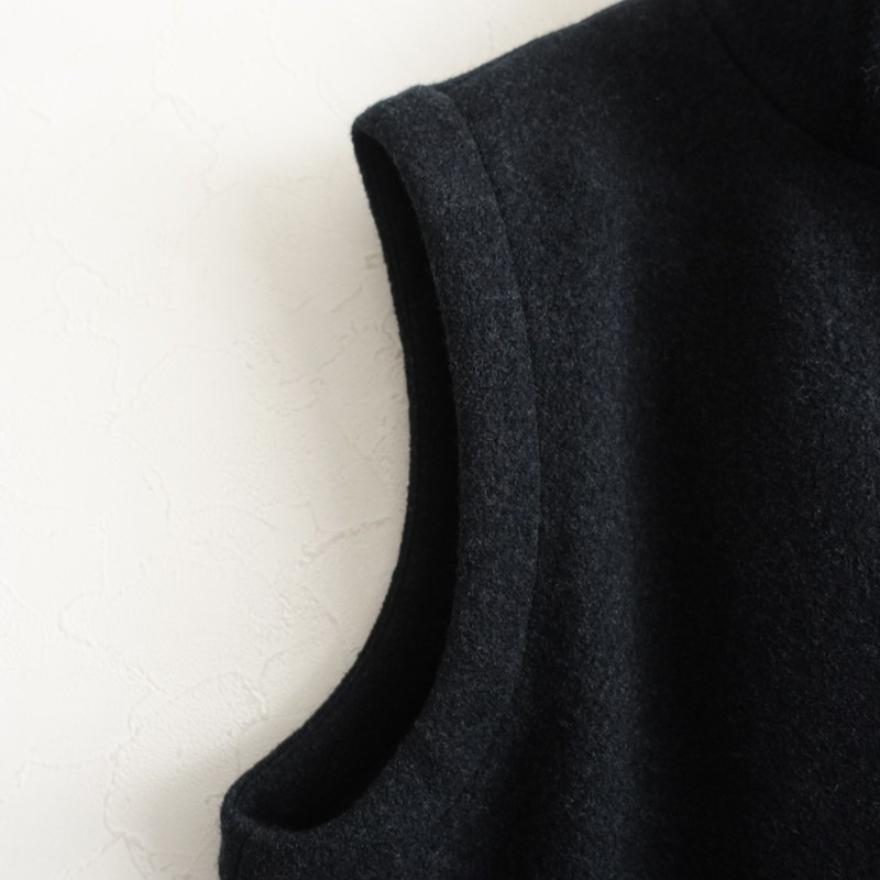 �ڥ��2025AW/̤������/���4.1���ۥ������२���� evam eva press wool vest �ץ쥹������٥���  1 (1-2602-211)��31C62��