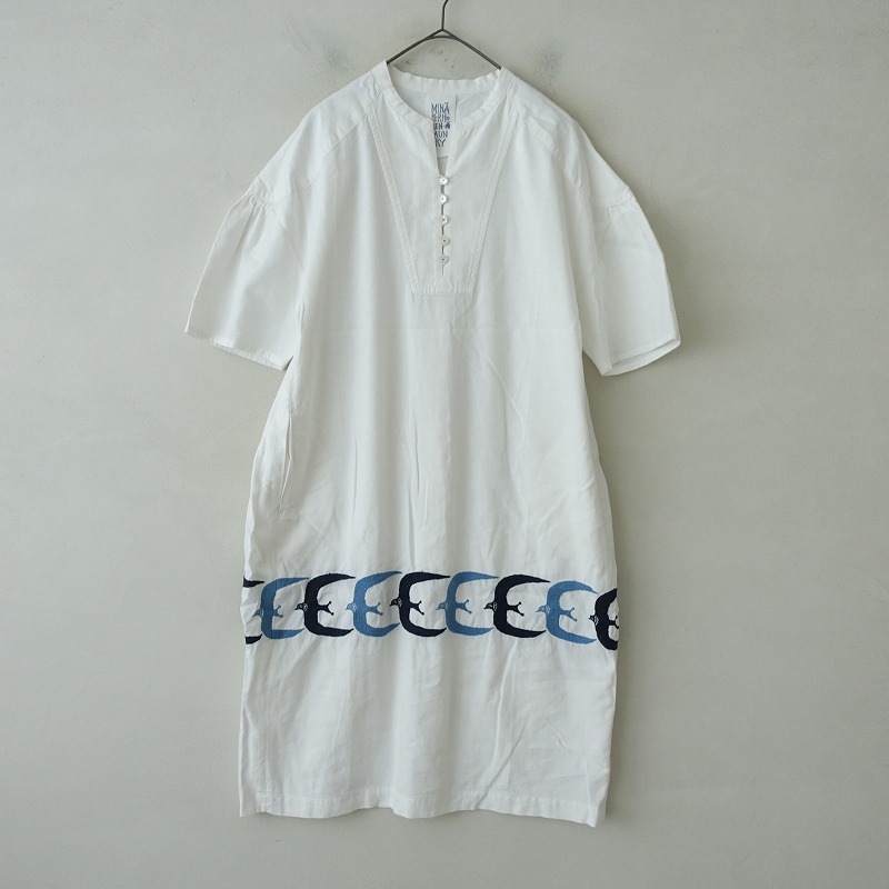 minä perhonen 半袖ワンピース minä perhonen 半袖ワンピース 38