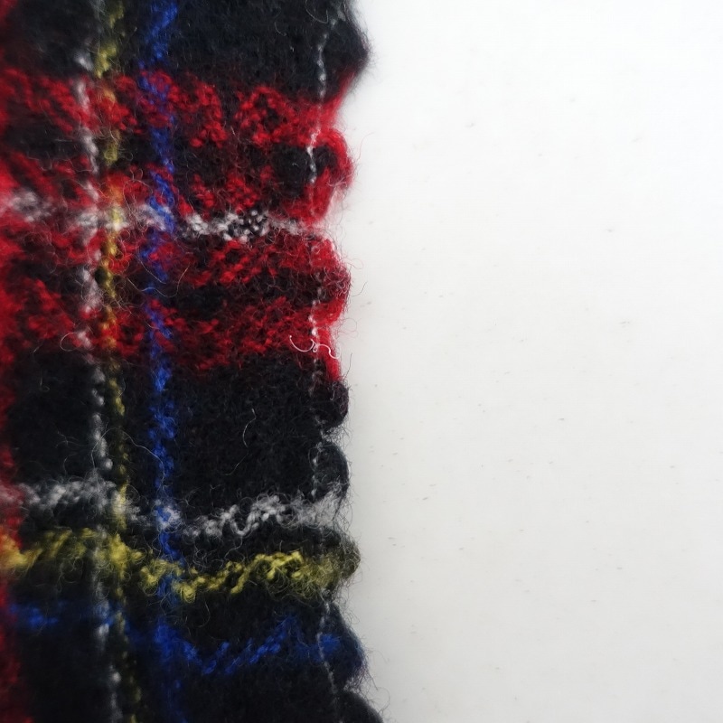 R&D.M.Co- オールドマンズテーラー ウールタータンチェックマフラー R&D.M.Co-】WOOL TARTAN CHECK MUFFLER［no.7064］ウール