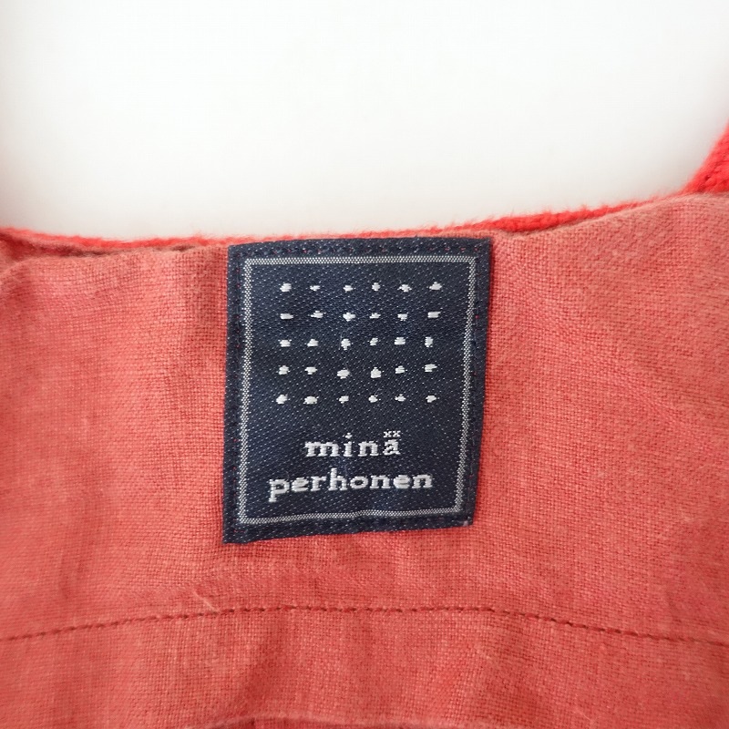 定価1.1万】ミナペルホネン mina perhonen chouchoパニーニバッグ (ba7  