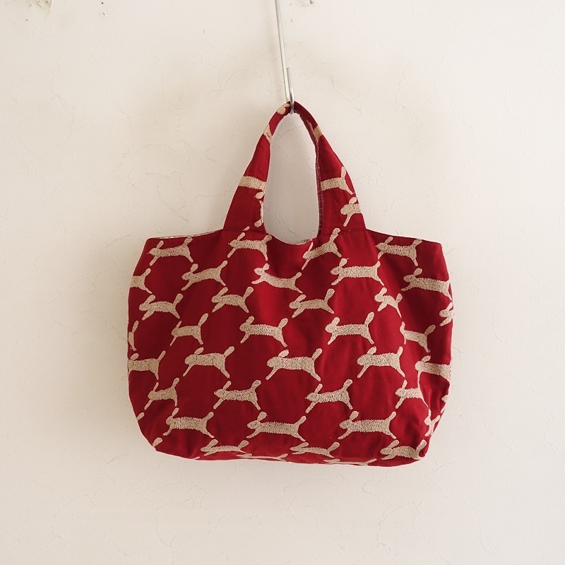 ミナペルホネン　パニーニ　タンバリン赤　バード mina perhonen ミナペルホネン パニーニバッグタンバリン ミナ