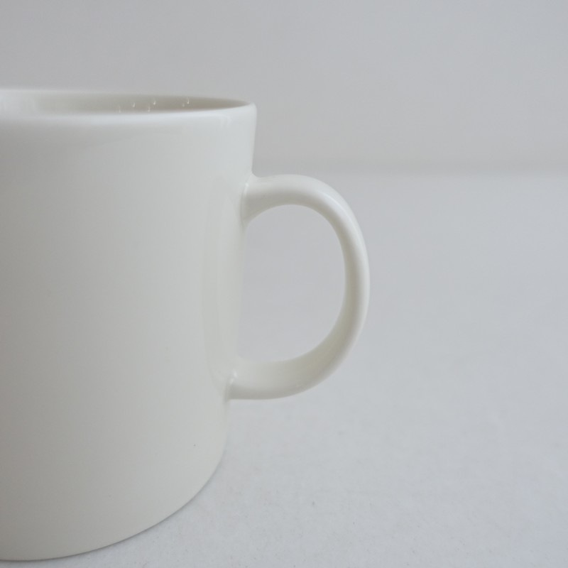 ���̲���̤����/���å��� iittala TEEMA �ޥ����å� 400ml �ۥ磻��   (wa87-2603-30)��01F62��