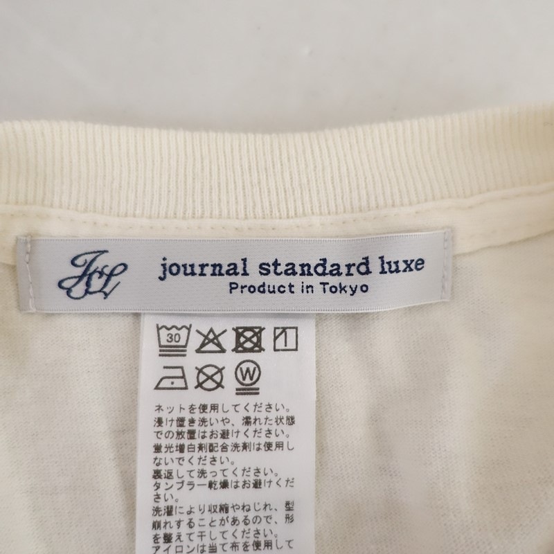 ��2025SS�ۥ��㡼�ʥ륹��������� ��å��� JOURNAL STANDARD LUXE �ץ���T(POTATE)  - (25-2511-77)��30L52��