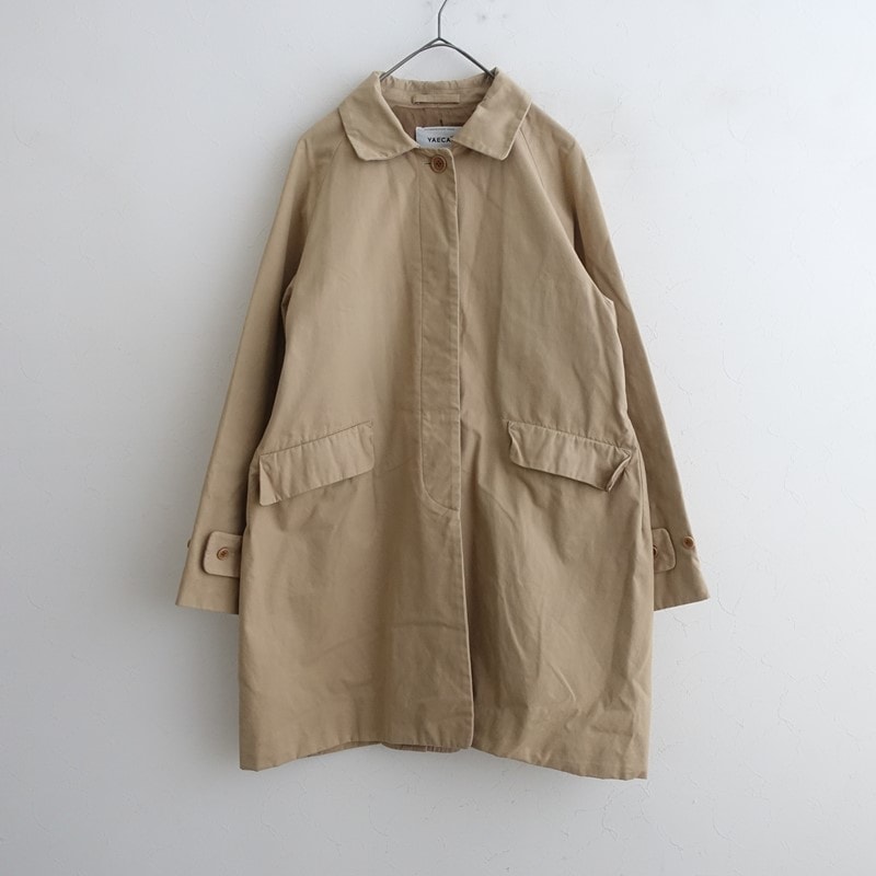 ヤエカ YAECA 13581 ステンカラーコート M (jk33-2511-502)【32L52