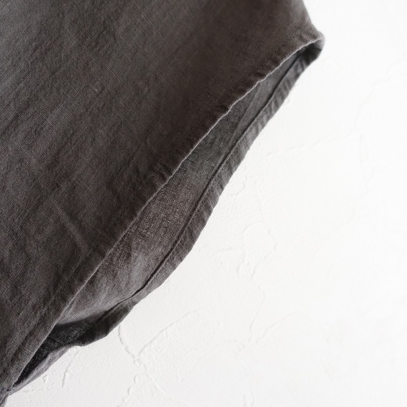 2024AW/3.5ۥ२ evam eva water linen long vest  M (2-2506-535)22G52