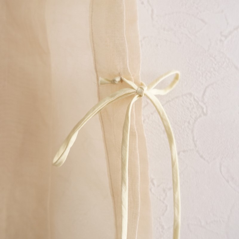 �����6.4���ۥȥ�������� TOWAVASE Tablier Silk Organdie �������󥸡��٥���  - (1-2602-183)��90C62��