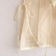 �����6.4���ۥȥ�������� TOWAVASE Tablier Silk Organdie �������󥸡��٥���  - (1-2602-183)��90C62��