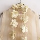 �����6.4���ۥȥ�������� TOWAVASE Tablier Silk Organdie �������󥸡��٥���  - (1-2602-183)��90C62��