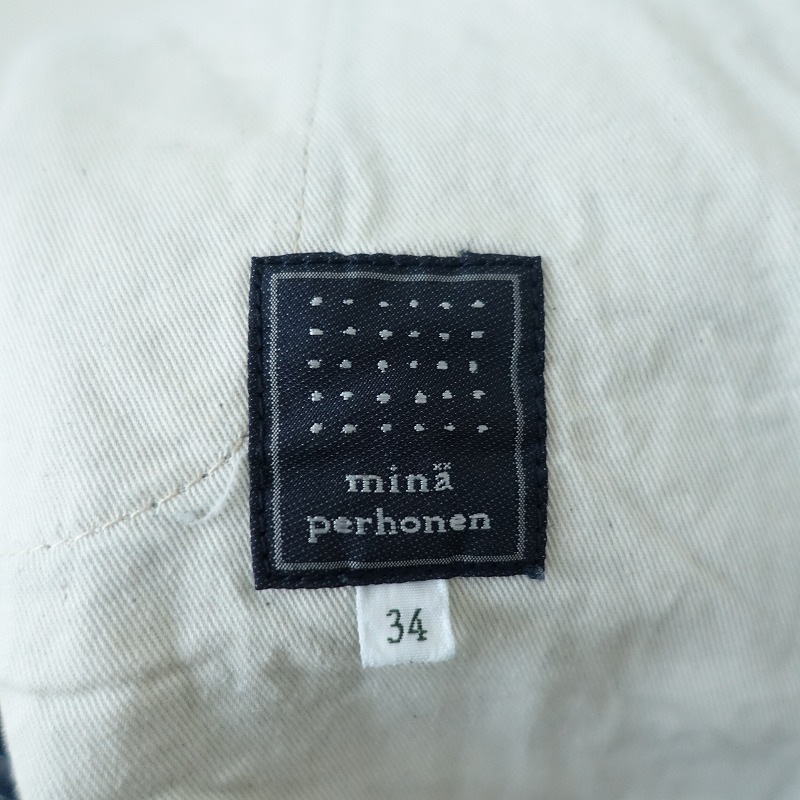 ��2024SS/���5.2���ۥߥʥڥ�ۥͥ� mina perhonen every day ���å��ơ��ѡ��ɥǥ˥�ѥ��  34 (j1-2503-438)��91D52��