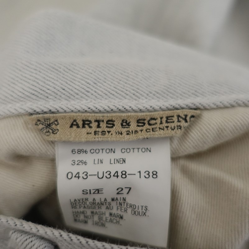 ������&�������� ARTS&SCIENCE ���åȥ��ͥ�ǥ˥�ѥ��  27 (1-2512-40)��03L52��