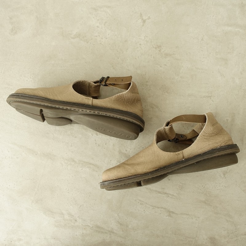 �����4.9���ۥȥ�åڥ� trippen Air smog T���ȥ�åץ쥶�����塼�� 35/23.5  35 (sh10-2512-104)��01A62��