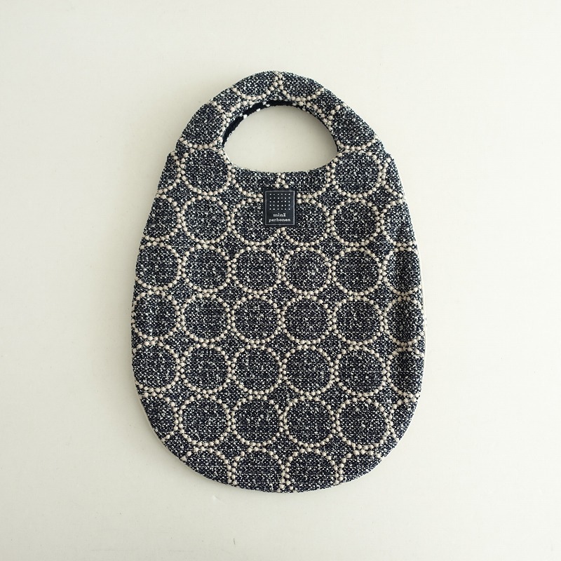 未使用】ミナペルホネン mina perhonen tambourine egg bag エッグ