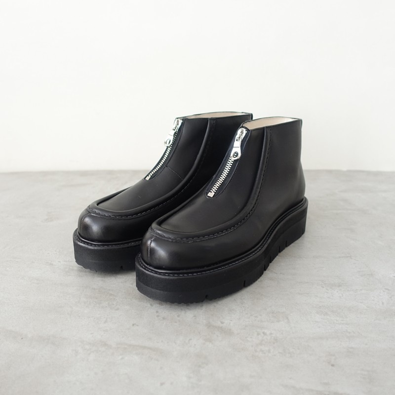 ��̤����/���7.5���ۥӥ塼�ƥ��ե륷�塼�� TOSHINOSUKE TAKEGAHARA BEAUTIFUL SHOES frontzip moccasin 24.5/25  24.5 (ksh10-2603-54)��40D62��