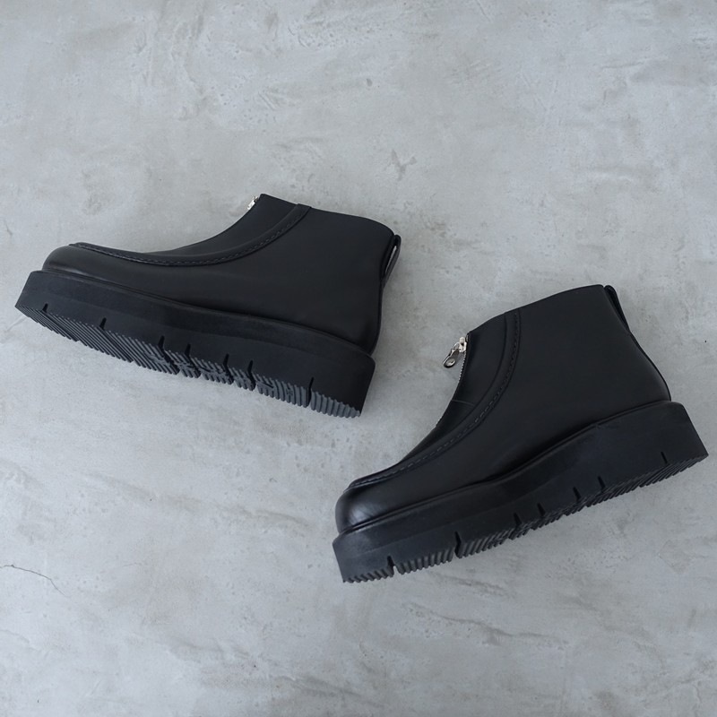 ��̤����/���7.5���ۥӥ塼�ƥ��ե륷�塼�� TOSHINOSUKE TAKEGAHARA BEAUTIFUL SHOES frontzip moccasin 24.5/25  24.5 (ksh10-2603-54)��40D62��