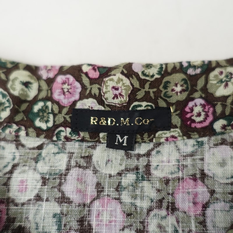 ������ɥޥ󥺥ơ��顼 R&D.M.Co- PANSY LINEN �ե��ץ��ȥ�ͥ󥷥�ĥ��ԡ���  M (33-2604-261)��70E62��