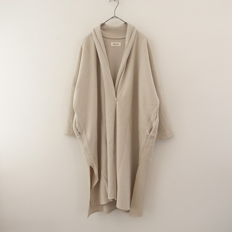 4.5ۥ२ evam eva press wool robe coat 磻ɥ  - (jk25-2510-101)13J52