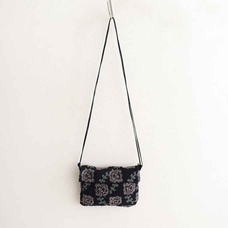 美品/定価2万】ミナペルホネン mina perhonen yula financier bag 