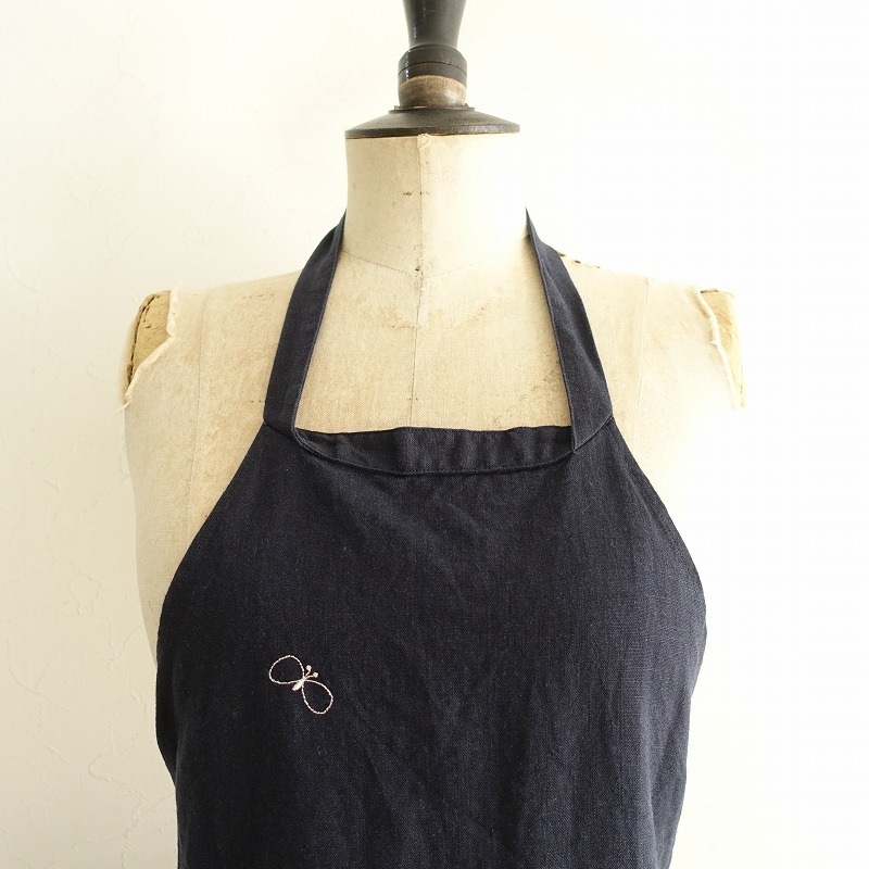 mina perhonen choucho リネン エプロン 希少‼️】ミナペルホネン