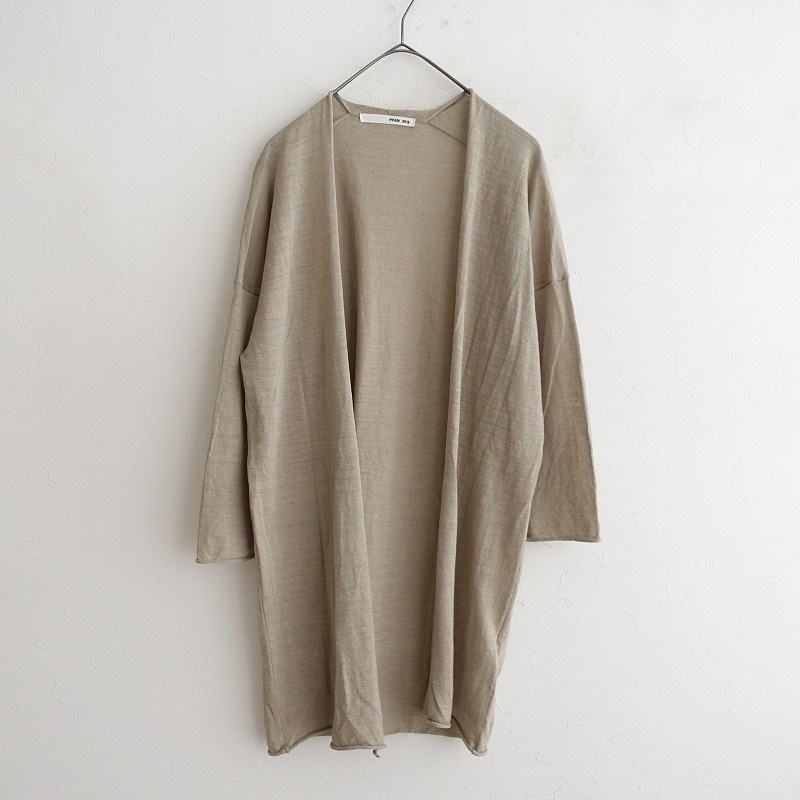定価2.5万】エヴァムエヴァ evam eva リネンナイロンボタンレス