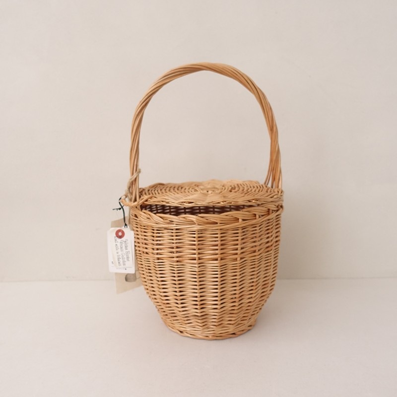 �ڸ���ۥ����ȥ饹 �����ȥ����饹 Vitaras Gedvilas Wicker Basket �ȡ��ȥХå����å�   (ba10-2604-105)��41E62��