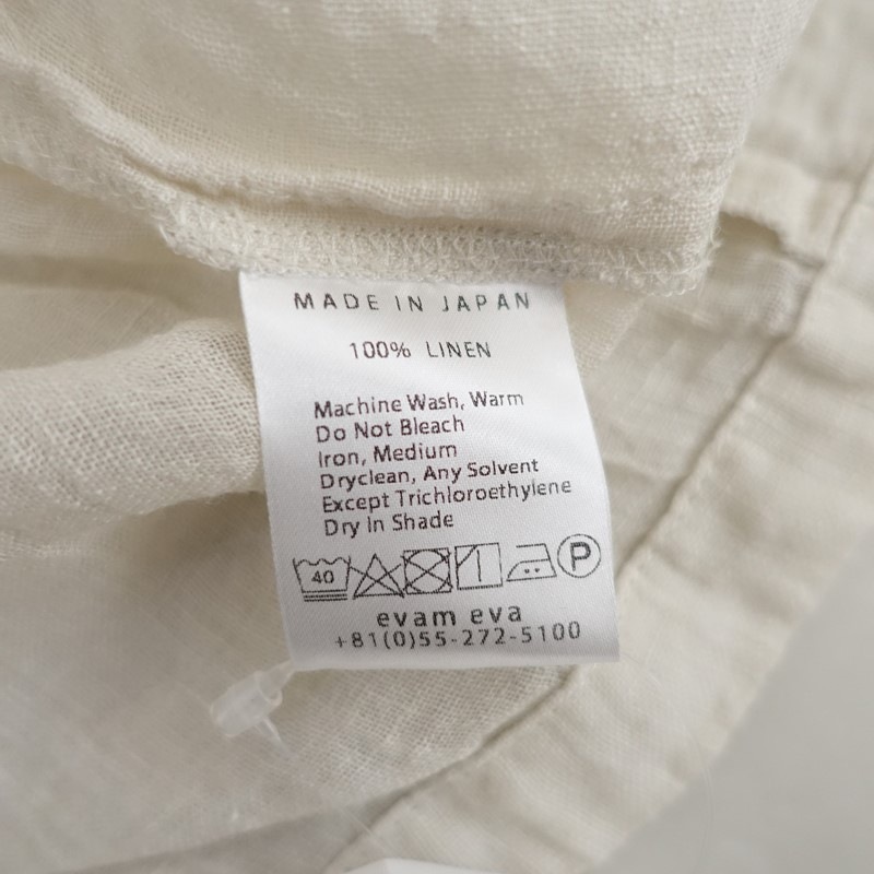 �����1.8���ۥ������२���� evam eva linen pullover ��ͥ�ץ륪���С�  - (1-2604-529)��03E62��