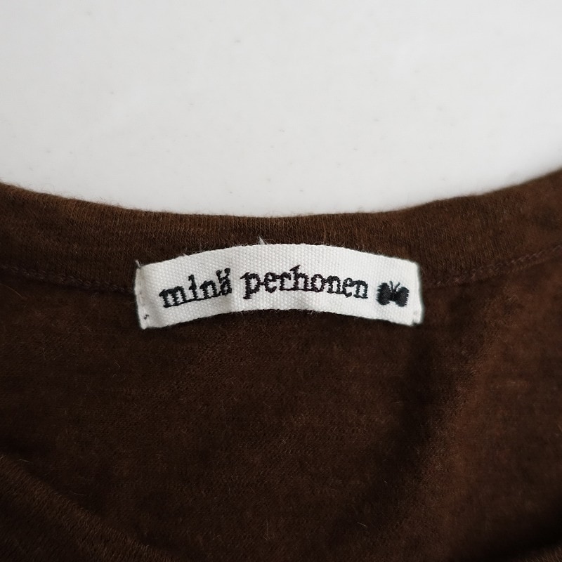 �ڥ�󥺡ۥߥʥڥ�ۥͥ� mina perhonen cozy���롼�ͥå����󥴥饫�åȥ��������  M (2-2503-169)��60D52��