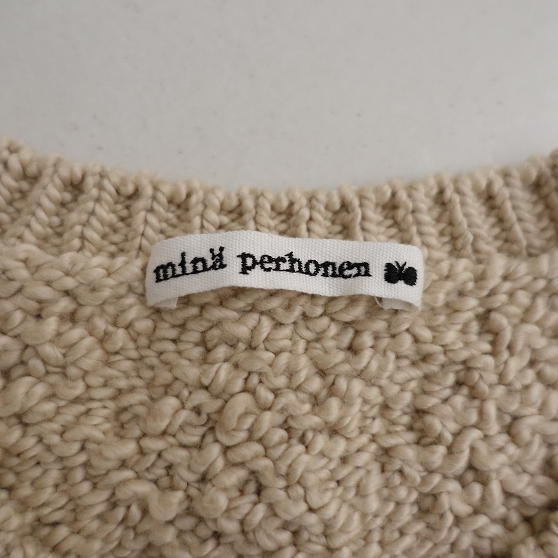 �ڥ�󥺡ۥߥʥڥ�ۥͥ� mina perhonen tuore ���åȥ󺮥˥åȥ��롼�ͥå��ץ륪���С�  L (33-2404-763)��40F42��