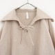 �����1.5���ۥ���� Kelen Big Collar blouse Yalen �����顼���顼�֥饦��  M (m1-2502-107)��70C52��