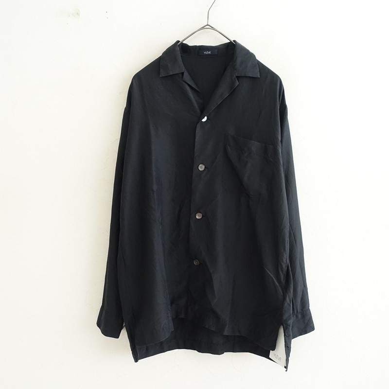 2026SS/定価5.3万】イレーヴ YLEVE SILK HABUTAE PAJAMA SHIRT 1 (4 