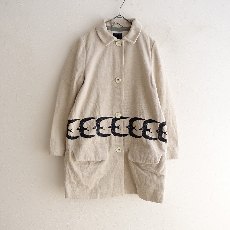 ミナペルホネンフード付きコート 【公式通販】