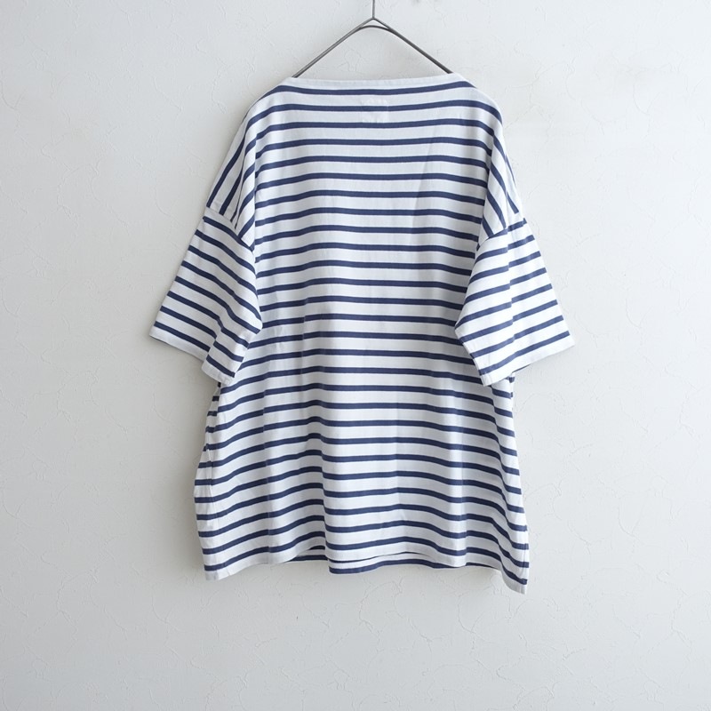 2026SS toujours ボーダーＴシャツF トゥジュー TOUJOURS ボーダーTシャツ F F (10-2607-136)【71H62