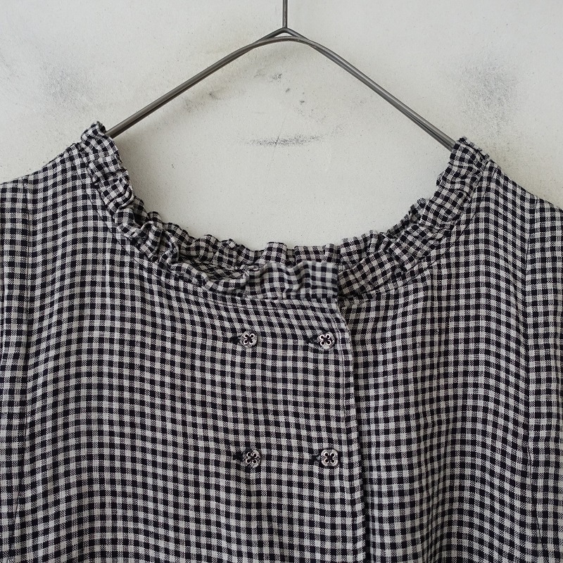 ［美品］MARGARET HOWELL リネン チェック ノースリーブワンピース 楽天市場】リネン ワンピース ノースリーブ（ブランド