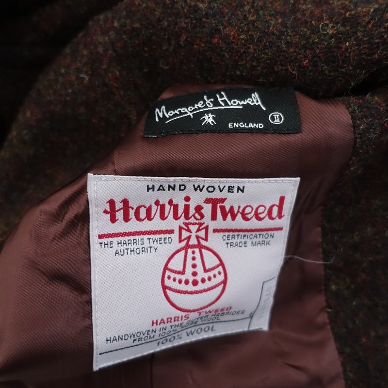 �ޡ�����åȥϥ�����ߥϥꥹ�ĥ����� MARGARET HOWELL��Harris Tweed ������ĥ����������ե��㥱�å�  2 (jk2-2603-84)��03C62��