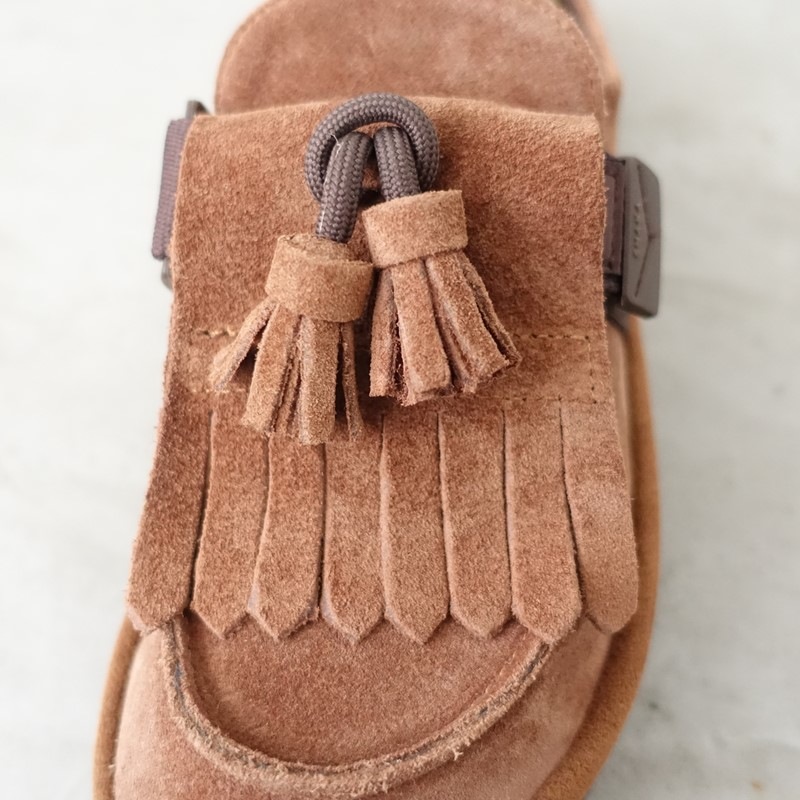 ������/���1.8���ۥ��㥫 SHAKA ����ȥ��å����եߥ塼�륵�����MOC MULE TASSEL SUEDE US7/25  US7/UK6/EU40/JP25 (sh10-2602-98)��51C62a��