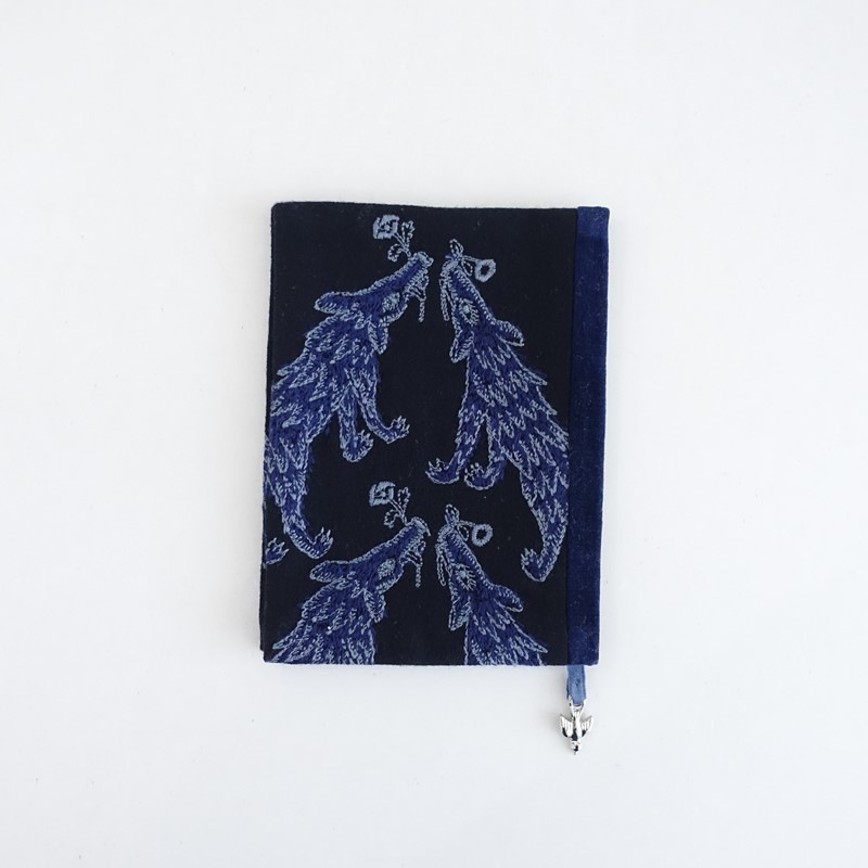 �����ʡۥߥʥڥ�ۥͥ� mina perhonen wolf&flower �֥å����С�   (ac30-2604-168)��40F62��