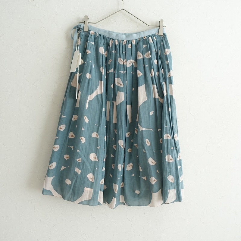 定価4.2万】ミナペルホネン mina perhonen hana tricot コットンシルク