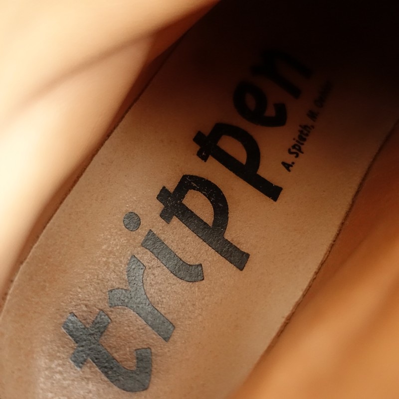 �ȥ�åڥ� trippen �쥶�����硼�ȥ֡��� 37/23.5  37 (sh10-2603-69)��80D62��
